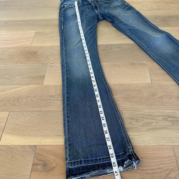 Ariat Women's R.E.A.L. Perfect Rise Stretch Rosa Boot Cut Jeans Size 27 - Picture 8 of 9